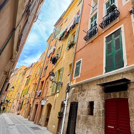 Ferienwohnung Le Rue Longue Menton Exterior foto