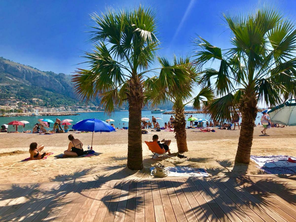 Ferienwohnung Le Rue Longue Menton Exterior foto
