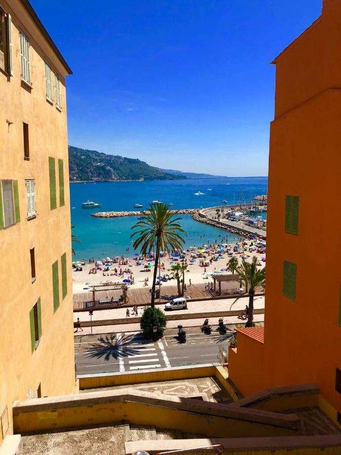 Ferienwohnung Le Rue Longue Menton Exterior foto