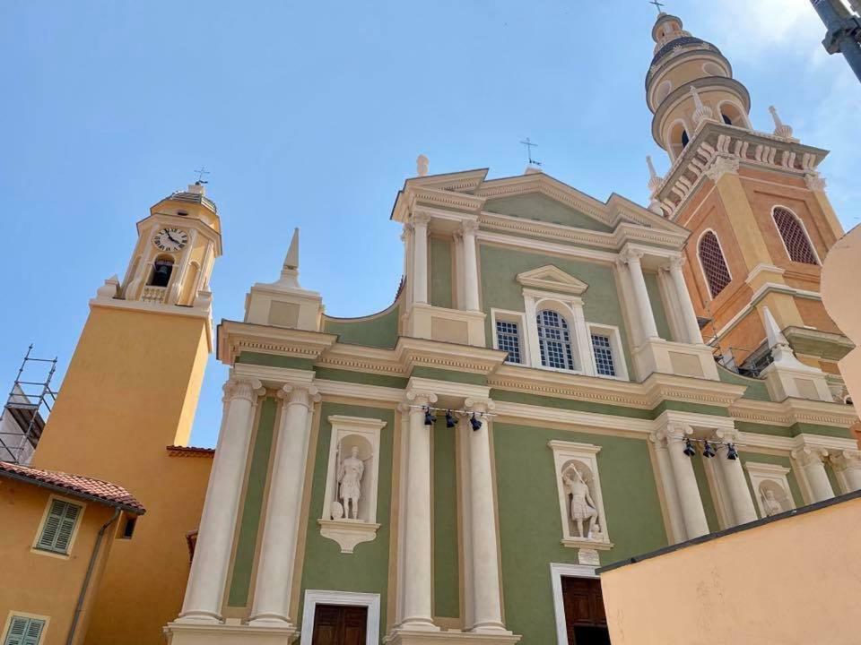 Ferienwohnung Le Rue Longue Menton Exterior foto